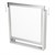 LED Panel Rahmen 30x30 cm Weiß aus Aluminium
