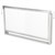 LED Panel Rahmen 60x30 cm Weiß aus Aluminium