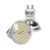 Lampe LED GU10 44SMD Spot 3W en verre blanc chaud 3000K