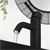Washbasin faucet for bathroom 150x54x175 mm black matt brass from LuxeBath