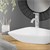 Washbasin faucet for bathroom 155x52x295 mm brass chrome from LuxeBath