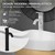 Waschtischarmatur fürs Badezimmer 155x52x295 mm Chrom aus Messing von LuxeBath