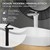 Torneira de lavatório Design em cascata 155x48x300 mm Latão cromado por LuxeBath