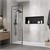 Shower Niche 90x30 cm Black Stainless Steel Wall Niche Shower Shelf LuxeBath