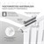 Fürdoszobai radiátor Egyrétegu függoleges 1600x300 mm fehér középcsatlakozóval LuxeBath