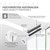 Koupelnový radiátor jednovrstvý vcetne zrcadla 1600x450 mm Bílý se stredovým pripojením LuxeBath