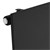 Panel radiator Single layer 1800x604 mm Black matt with center connection LuxeBath