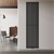 Radiator de baie Stella 480x1800 mm negru mat LuxeBath