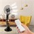 ML-Design stand fan 75W, 125 × Ø 40 cm, with spray and remote control, made of plastic/metal