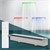 Wasserfall für Pools 60 cm aus Edelstahl inkl. RGB LED-Beleuchtung und Fernbedienung ML-Design