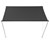 ML-Design awning anthracite, 250x120 cm, made of metal and polyester