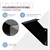 Plankdrager driehoek 2 stuks 20x20x3 cm zwart metaal ML-Design