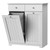 Laundry cupboard 75x37x90 cm White ML-Design