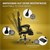 Massage Gaming Stuhl Schwarz/Grau aus PU-Leder ML-Design