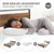 Kovová postel Rám postele s lamelovým roštom 140x200 cm cierny s dreveným celom a nohami ML dizajn