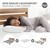 Fém ágy Ágykeret 160x200 cm-es léckerettel, fekete/barna, fa fej- és lábtámlával ML design