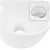 Håndvask inkl. pop-up affald uden overløb 37,5x19x14 cm hvid keramik ML design