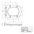 Öblítés nélküli fali WC Nano bevonattal 52x36x34 cm Fehér kerámia ML-Design