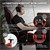 Gamingstol med utdragbart fotstöd 2D-armstöd Svart/röd i konstläder ML-Design