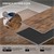 Pardoseala de vinil PVC Acacia cu sistem click pentru 1,5 m² 122x18 cm podea design ML-Design