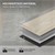 PVC vinyl vloer eiken afterglow met kliksysteem voor 1,5 m² 122x18 cm design vloerpatroon ML-Design