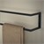 Towel rail 15x15x90 cm anthracite steel ML design