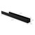 Towel rail without drilling with 2 adhesive pads 40 cm black aluminum ML design