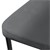 Zestaw 4 krzesel do jadalni w kolorze szarym z aksamitnym obiciem i metalowymi nogami Krzeslo kuchenne ML design