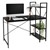 B-Ware Bureau avec étagère intégrée 120x60x121,5 cm Noir ML-Design