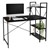 B-Ware Bureau avec étagère intégrée 120x60x121,5 cm Carbon ML-Design