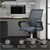 Silla de oficina ergonómica con reposabrazos Tela Mesh gris con ruedas Diseño ML