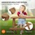 Children's seating set picnic table children for 4 brown solid wood from 2 years ML-Design