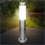 Gartenlampe mit E27 Fassung Silber 445 cm aus Edelstahl ML-Design