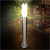 Gartenlampe mit E27 Fassung Silber 465 cm aus Edelstahl ML-Design