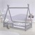 Säng med skydd mot utfällning och spjälram 80x160 cm Ljusgrå furu ML-Design