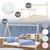 Kinderbett Tipi mit Lattenrost 70x140 cm Natur aus Holz ML-Design