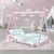 Kinderbett Tipi mit Lattenrost 70x140 cm Rosa aus Kiefernholz ML-Design