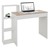 Schreibtisch mit Regal 110x72x40 cm Weiß/Sonoma-Eiche aus Holz ML-Design