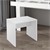Sitzhocker 40x36x41 cm Weiß ML-Design