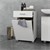 Wäscheschrank Weiß 50x785x45 cm aus MDF ML-Design