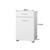 Wäscheschrank weiß 50x78,5x45 cm aus MDF ML-Design