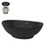 Tvättställ 59x38x19 cm svart keramik ML-Design