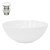 Håndvask rund Ø 28x116 cm Hvid keramik ML-Design