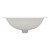 Lavatório oval 57x195x485 cm Cerâmica branca ML-Design