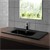 Lavabo con scarico e troppopieno 81x64x16,5 cm Ceramica nera ML-Design