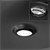 Waschbecken Ovalform 60x42,5x14,5 cm Schwarz matt aus Keramik ML-Design