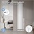 Panneau de chauffage double couche 30x160 cm Blanc, sol inclus Garniture de raccordement ML-Design
