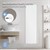 Badheizkörper 1600x452 mm Weiß mit Wand Anschlussgarnitur ML-Design