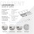 Badheizkörper 1800x452 mm Weiß mit Boden Anschlussgarnitur inkl. 4x Handuchhalter ML-Design
