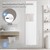Kylpyhuonepatteri 1800x452 mm valkoinen yleiskäyttöisellä liitäntäsarjalla, sis. 1x käsienpesualtaan pidike ML design